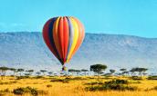 Hot air ballooning in the Masai Mara, Kenya